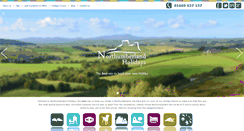 Desktop Screenshot of northumberlandholidays.com